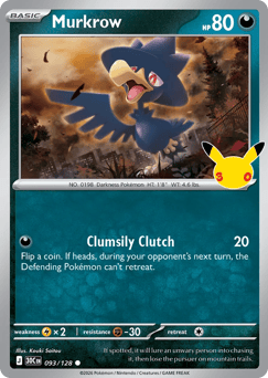 Murkrow — 30th Celebration #93