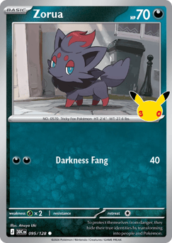 Zorua — 30th Celebration #95