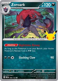 Zoroark — 30th Celebration #96