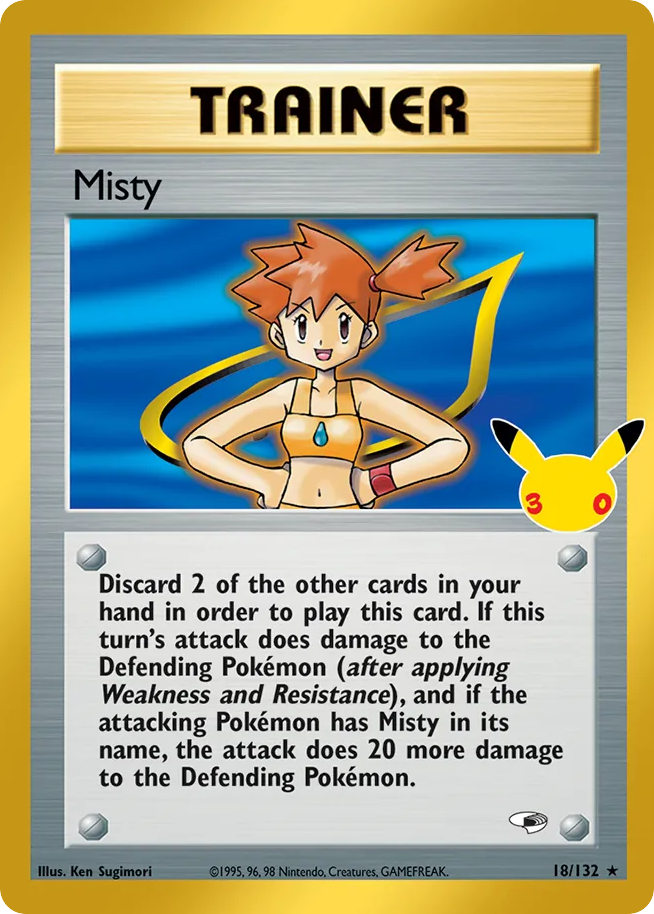 Misty — 30th Celebration: Classic Collection card #18 full image