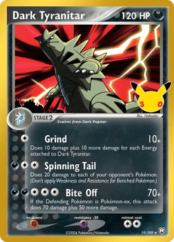 Dark Tyranitar — 30th Celebration: Classic Collection #19