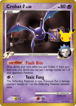 Crobat G — 30th Celebration: Classic Collection #47