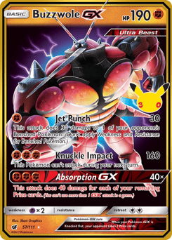 Buzzwole-GX — 30th Celebration: Classic Collection #57