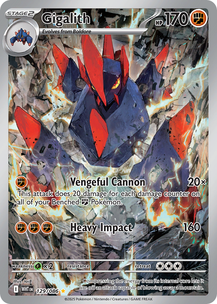 Gigalith — White Flare card #129 full image