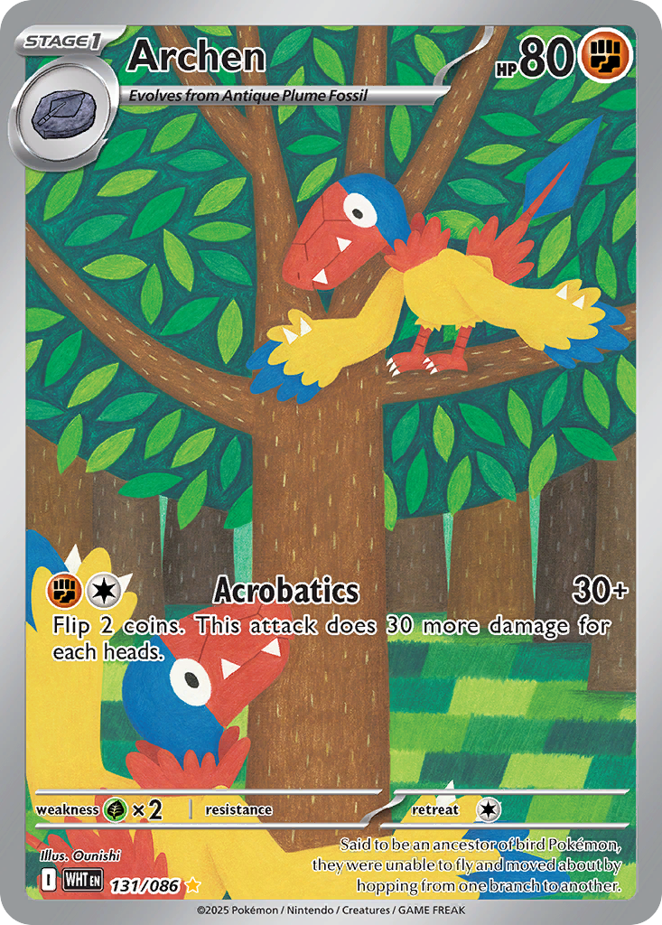 Archen — White Flare card #131 full image