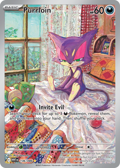 Purrloin — White Flare #136