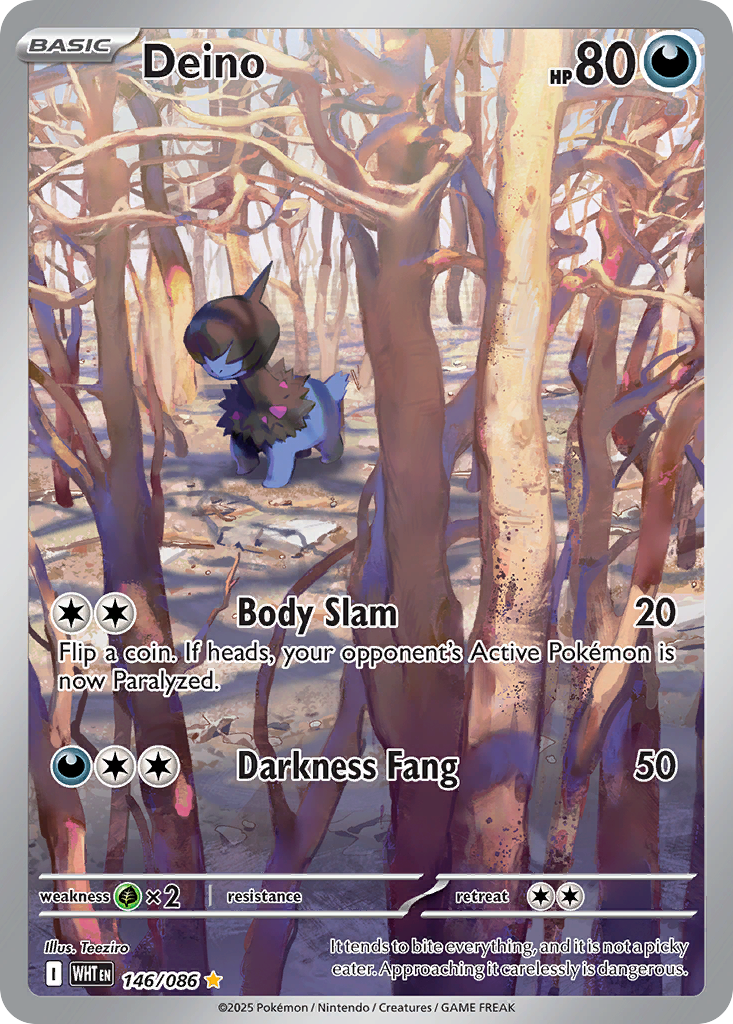 Deino — White Flare card #146 full image