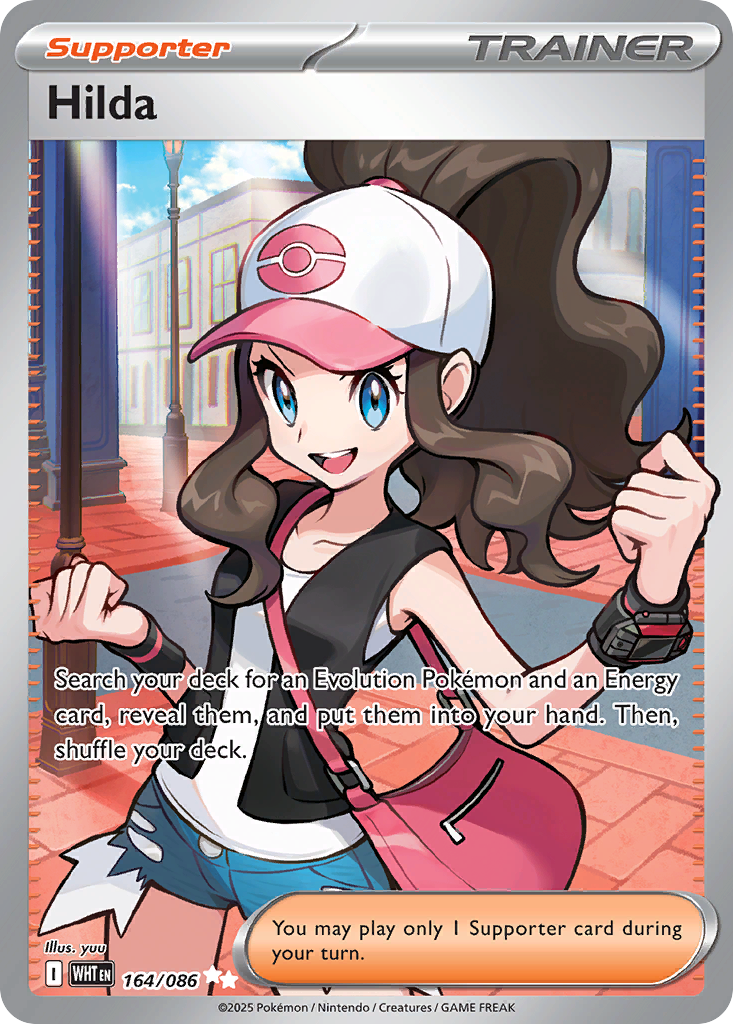 Hilda — White Flare card #164 full image