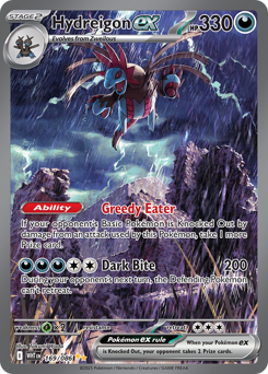 Hydreigon ex — White Flare #169