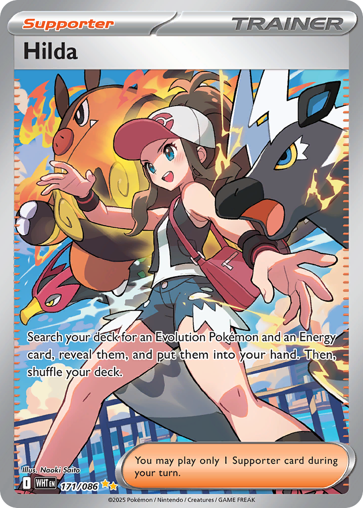 Hilda — White Flare card #171 full image