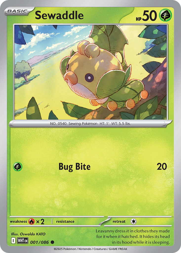 Sewaddle — White Flare card #1 full image