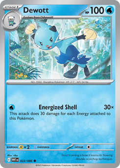 Dewott — White Flare #22