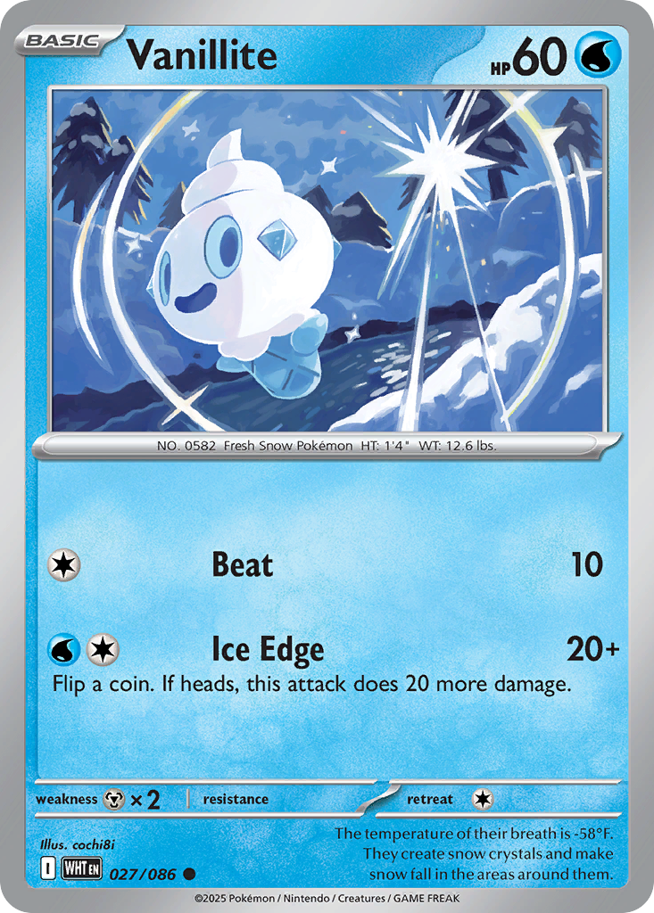 Vanillite — White Flare card #27 full image