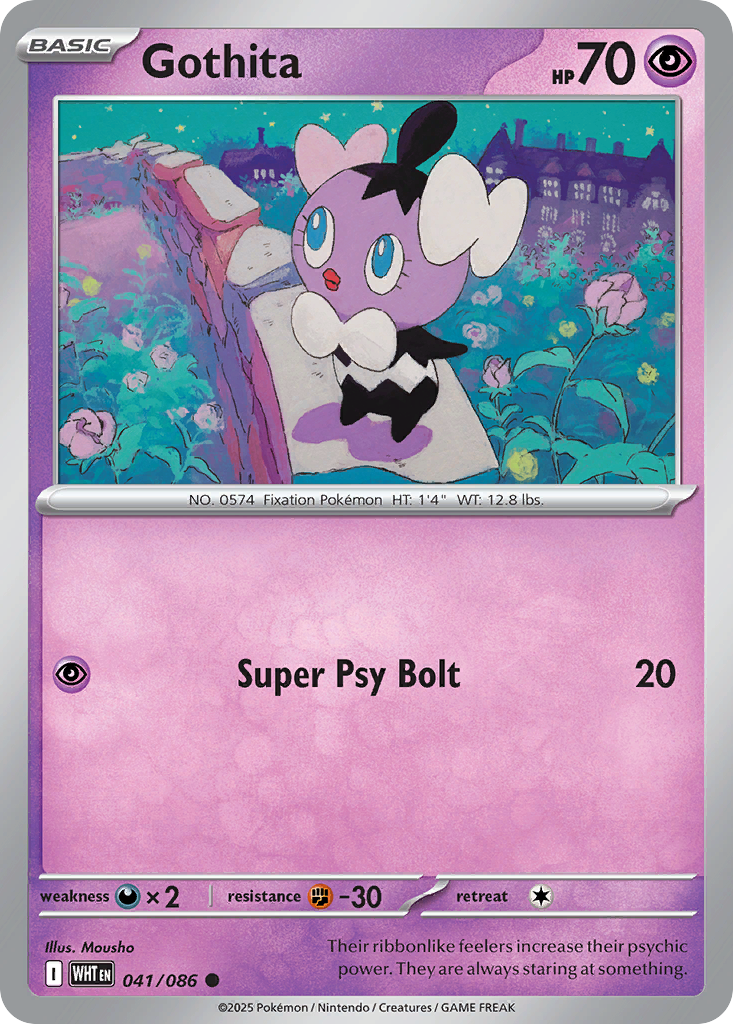 Gothita — White Flare card #41 full image