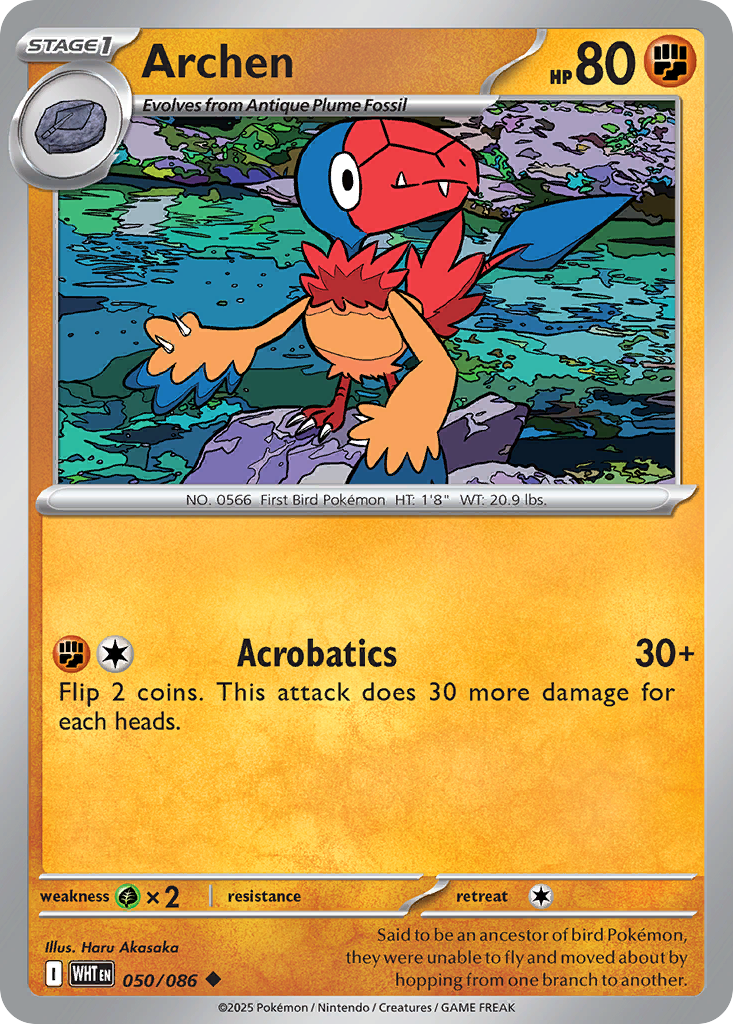 Archen — White Flare card #50 full image