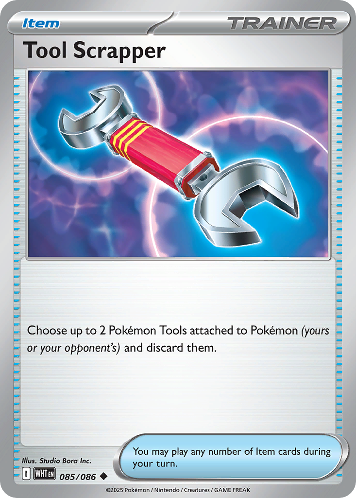 Tool Scrapper — White Flare card #85 full image