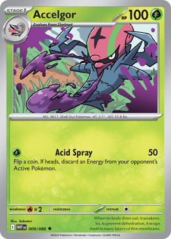 Accelgor — White Flare #9