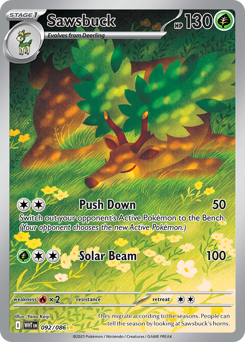 Sawsbuck — White Flare #92