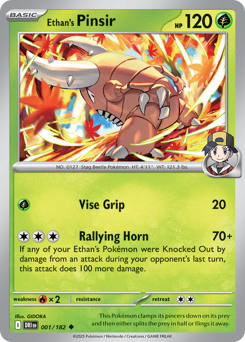 Ethan's Pinsir — Destined Rivals #1