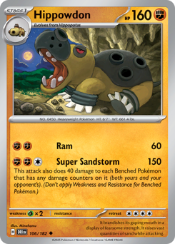 Hippowdon — Destined Rivals #106