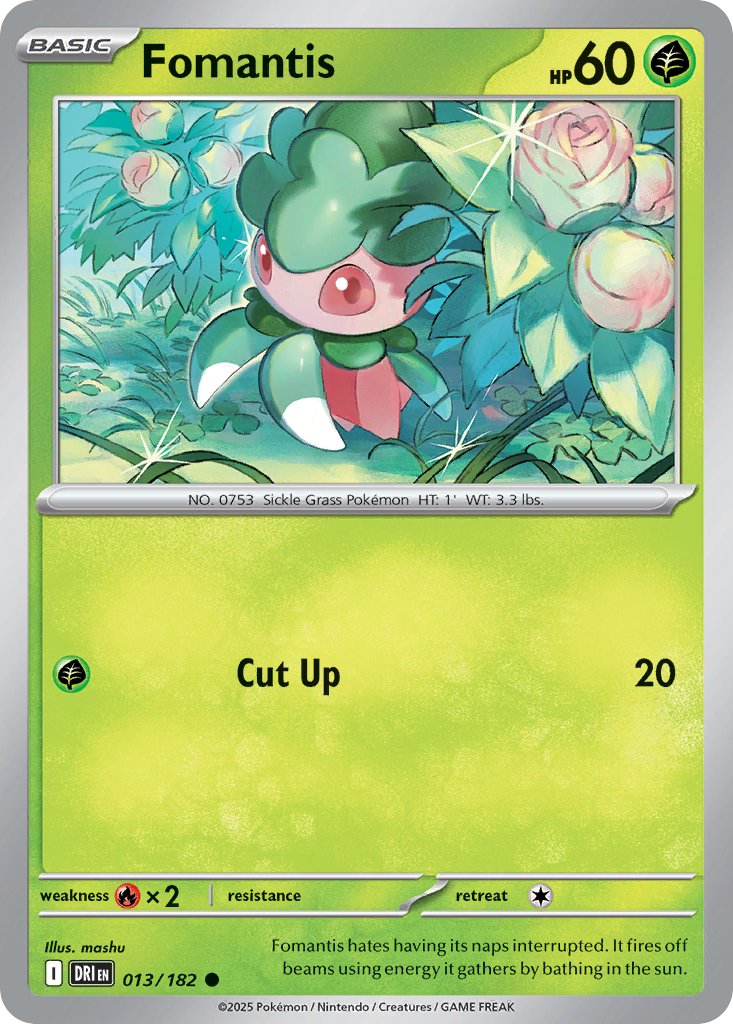 Fomantis — Destined Rivals card #13 full image
