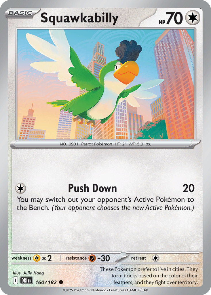 Squawkabilly — Destined Rivals card #160 full image