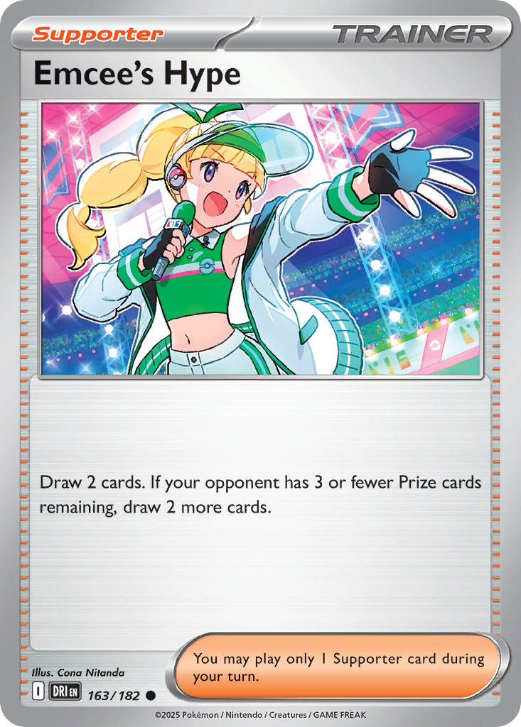 Emcee's Hype — Destined Rivals card #163 full image