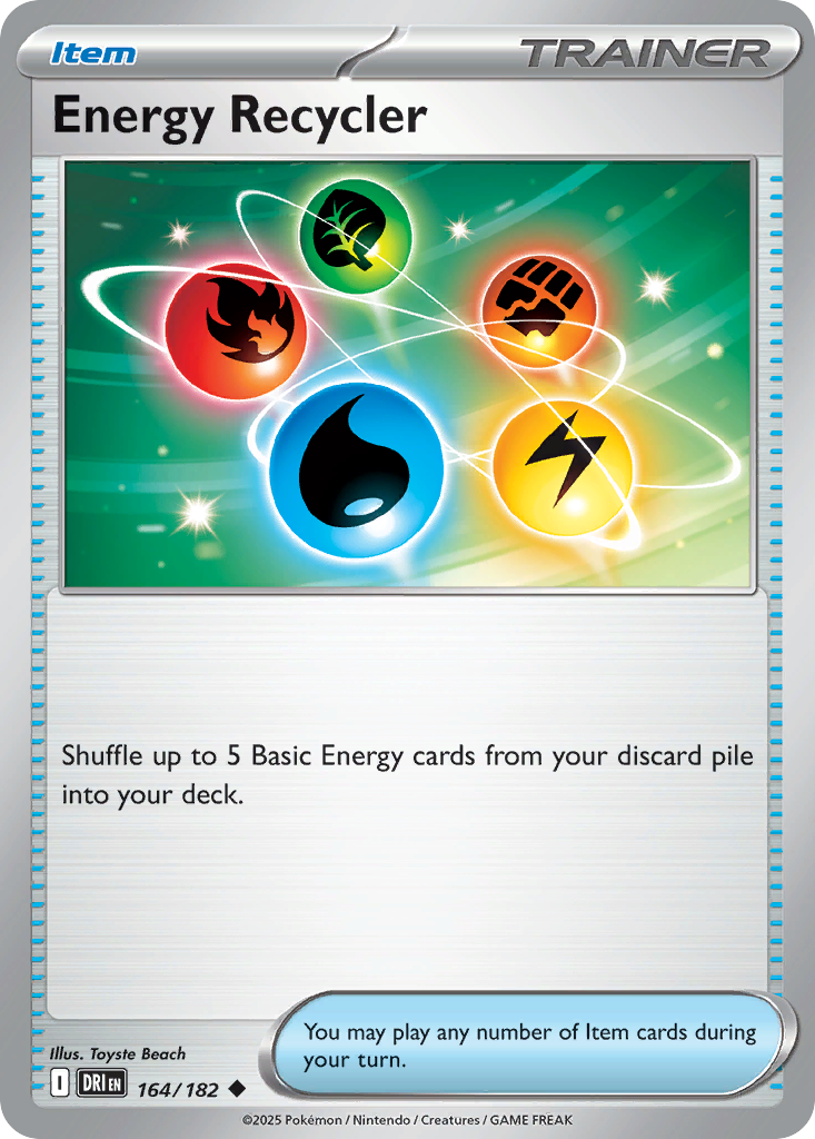 Energy Recycler — Destined Rivals card #164 full image