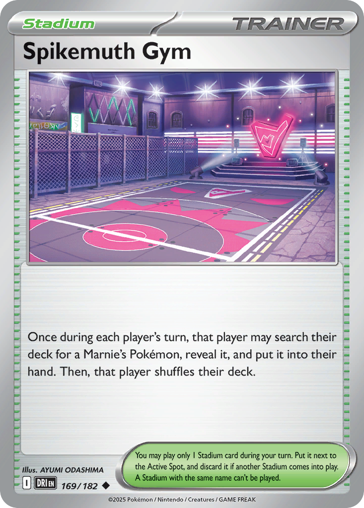 Spikemuth Gym — Destined Rivals card #169 full image