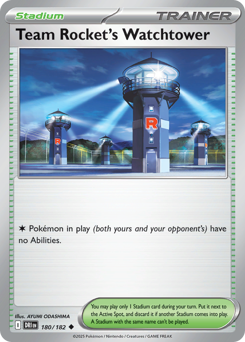 Team Rocket's Watchtower — Destined Rivals #180