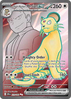 Team Rocket's Persian ex — Destined Rivals #219