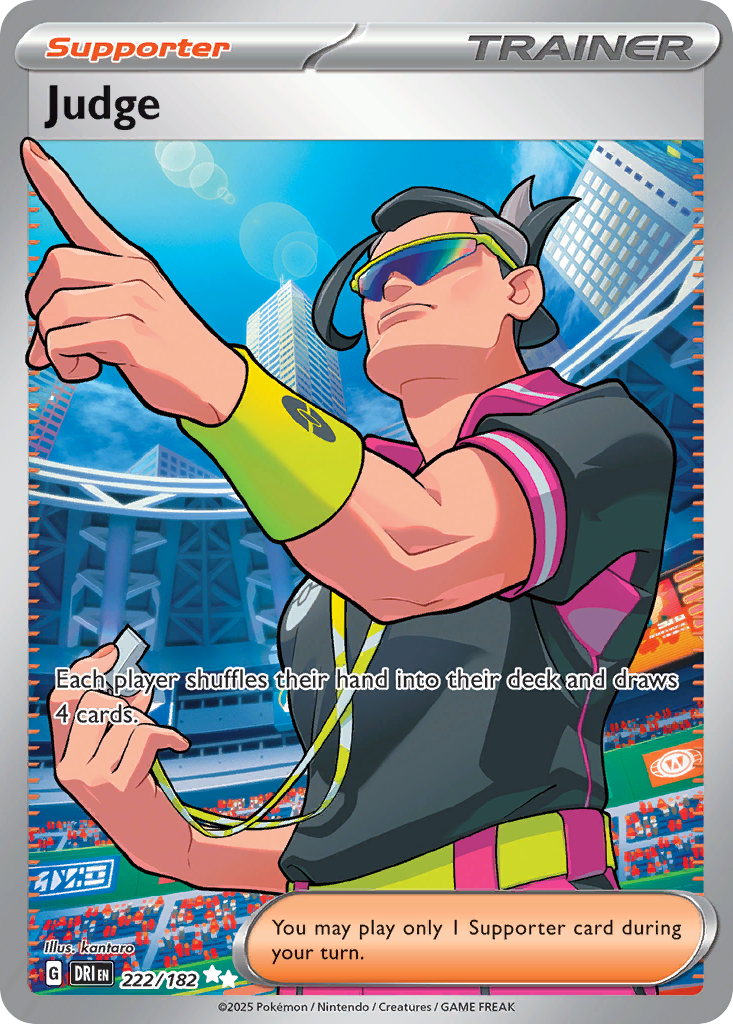 Judge — Destined Rivals card #222 full image