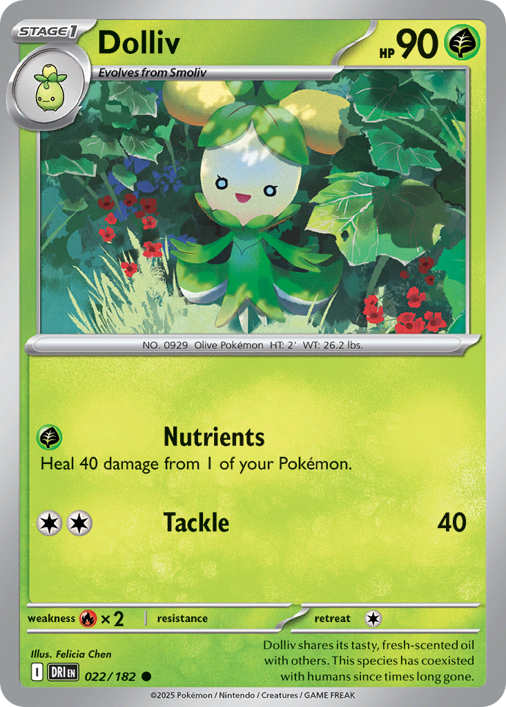 Dolliv — Destined Rivals card #22 full image