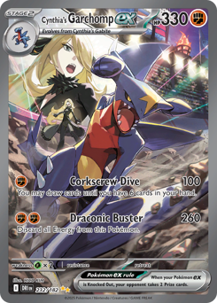 Cynthia's Garchomp ex — Destined Rivals #232