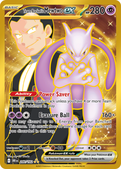 Team Rocket's Mewtwo ex — Destined Rivals #240