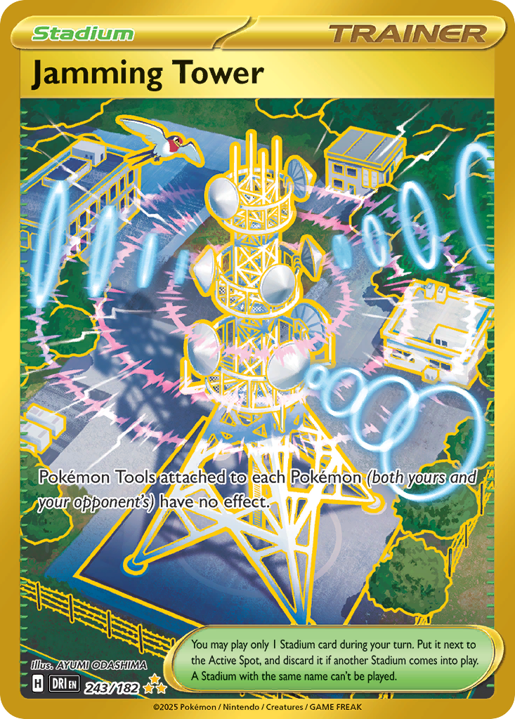 Jamming Tower — Destined Rivals card #243 full image