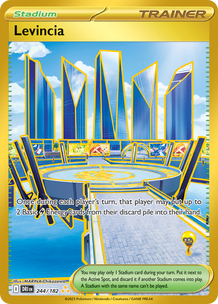 Levincia — Destined Rivals card #244 full image