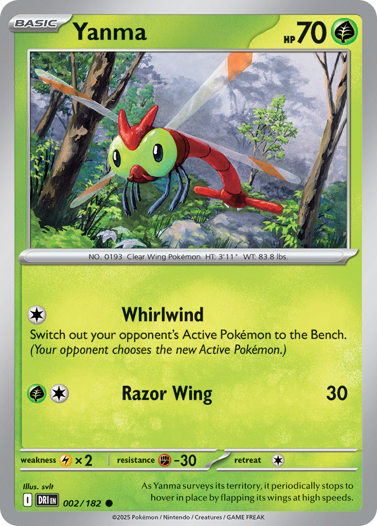 Yanma — Destined Rivals card #2 full image