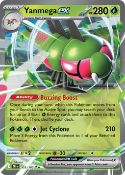 Yanmega ex — Destined Rivals #3