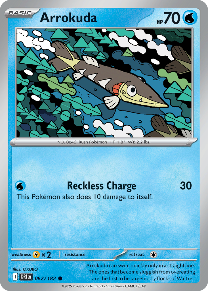 Arrokuda — Destined Rivals card #62 full image