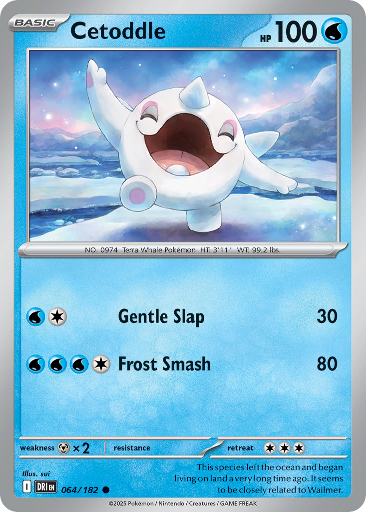 Cetoddle — Destined Rivals card #64 full image