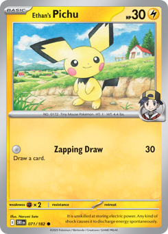 Ethan's Pichu — Destined Rivals #71