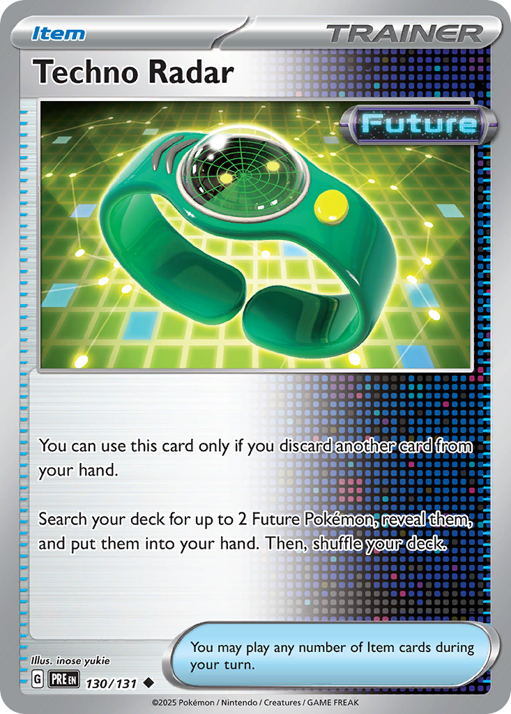 Techno Radar — Prismatic Evolutions card #130 full image