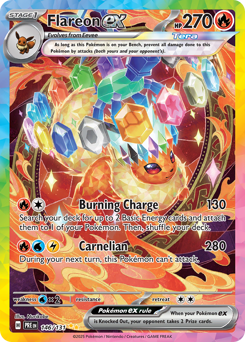 Flareon ex — Prismatic Evolutions #146