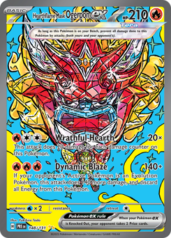 Hearthflame Mask Ogerpon ex — Prismatic Evolutions #148