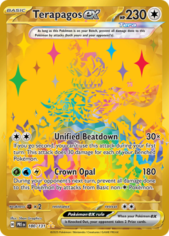 Terapagos ex — Prismatic Evolutions #180