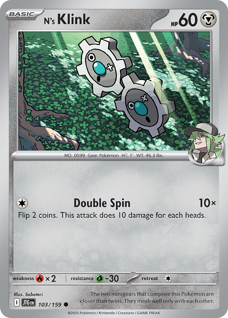 N's Klink — Journey Together card #103 full image
