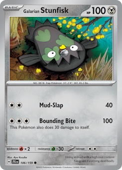 Galarian Stunfisk — Journey Together #106