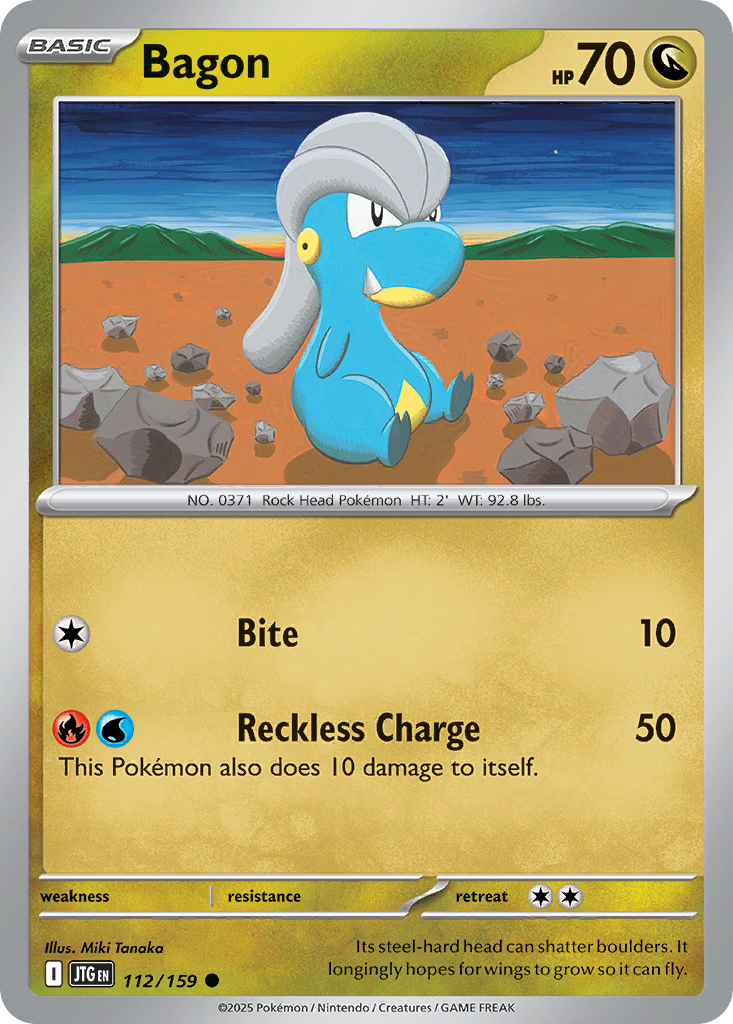 Bagon — Journey Together card #112 full image
