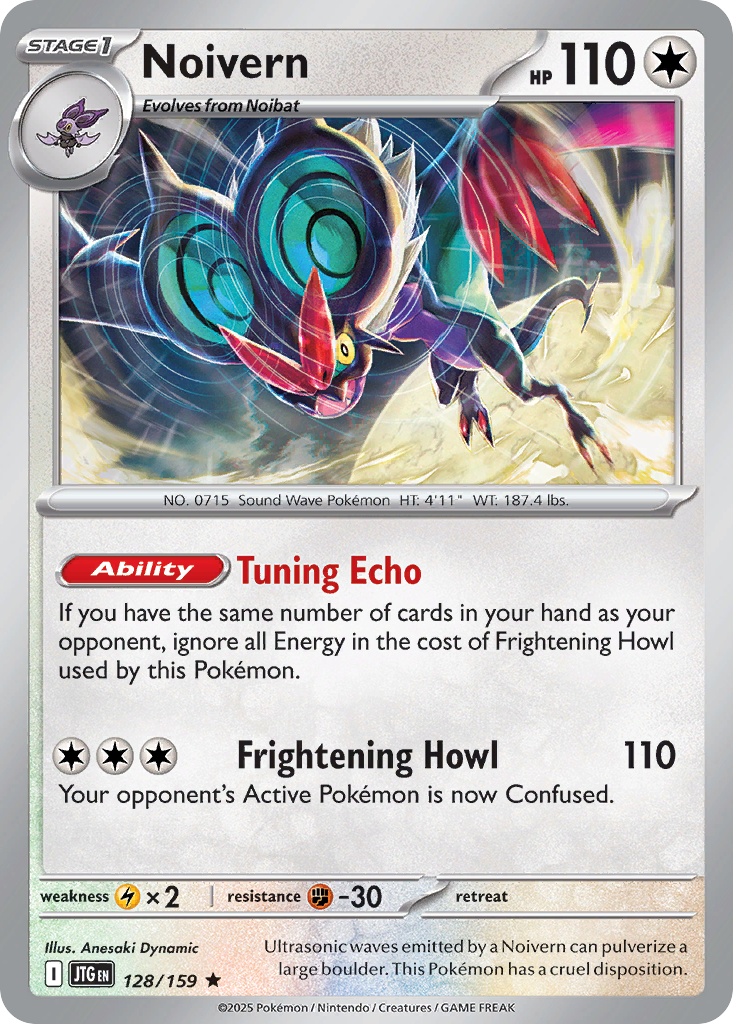 Noivern — Journey Together card #128 full image